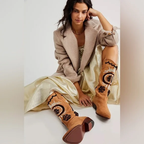 New Women’s Free People Roundhouse Stitch Boots!!🔥🔥🔥 - Picture 5 of 16